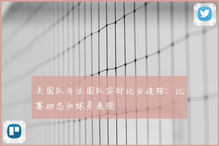 美国队与法国队实时比分追踪:比赛动态和球员表现